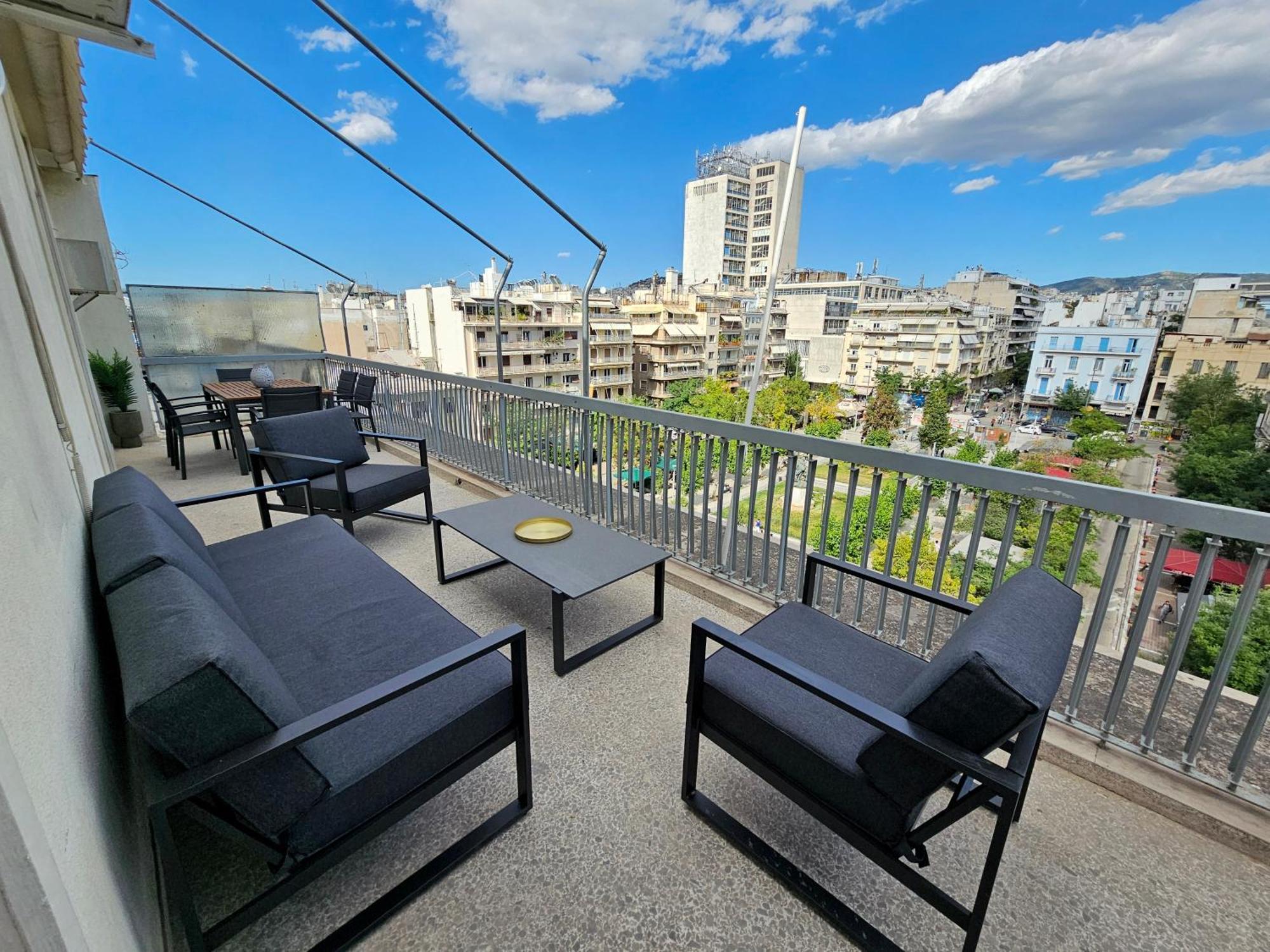 Victoria Capitan Apartments Athènes Extérieur photo
