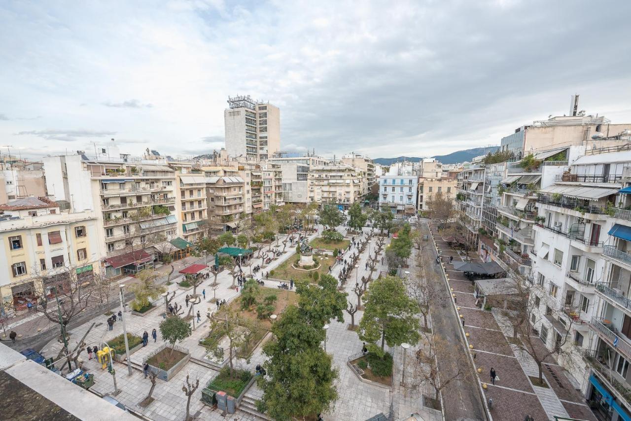 Victoria Capitan Apartments Athènes Extérieur photo